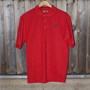 ❗️Vintage Nike Red Polo Shirt with Shield Logo ❗️